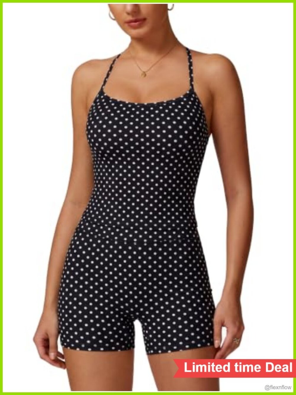 Women's 2 Piece Workout Set Nylon Elastane Tank Top Biker Shorts Gym Yoga